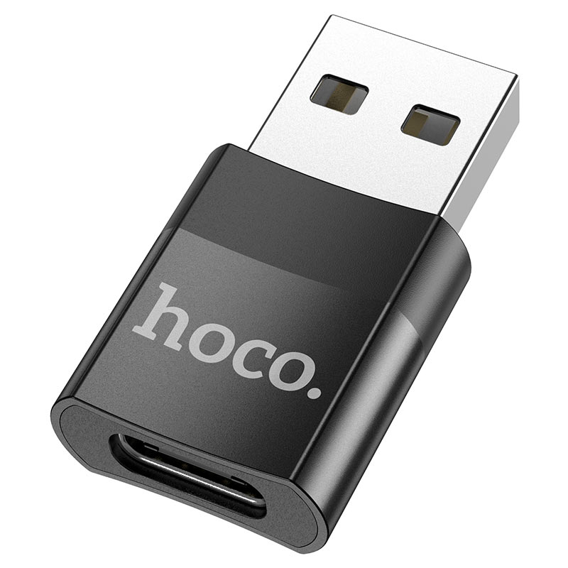 hoco-ua17-usb-male-to-type-c-female-usb2-adapter
