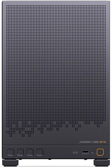 Корпус JONSBO D32 STD Black; mATX; Mini-Tower; 1xUSB 3.X/1xUSB Type-C; Mic/Aud; чёрный