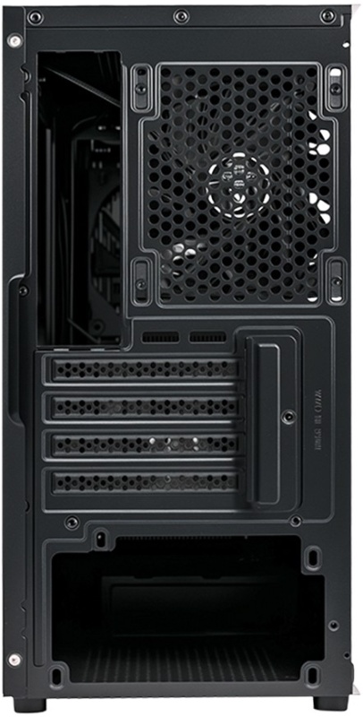 Корпус XASTRA A307M 3BK Black (A307M-3FC12BK); mATX; Mini-Tower; без БП; сталь; 2x3.5" int.; 3 x 120 мм; 2xUSB 2.0/1xUSB 3.0/2xMic/Aud; чёрный