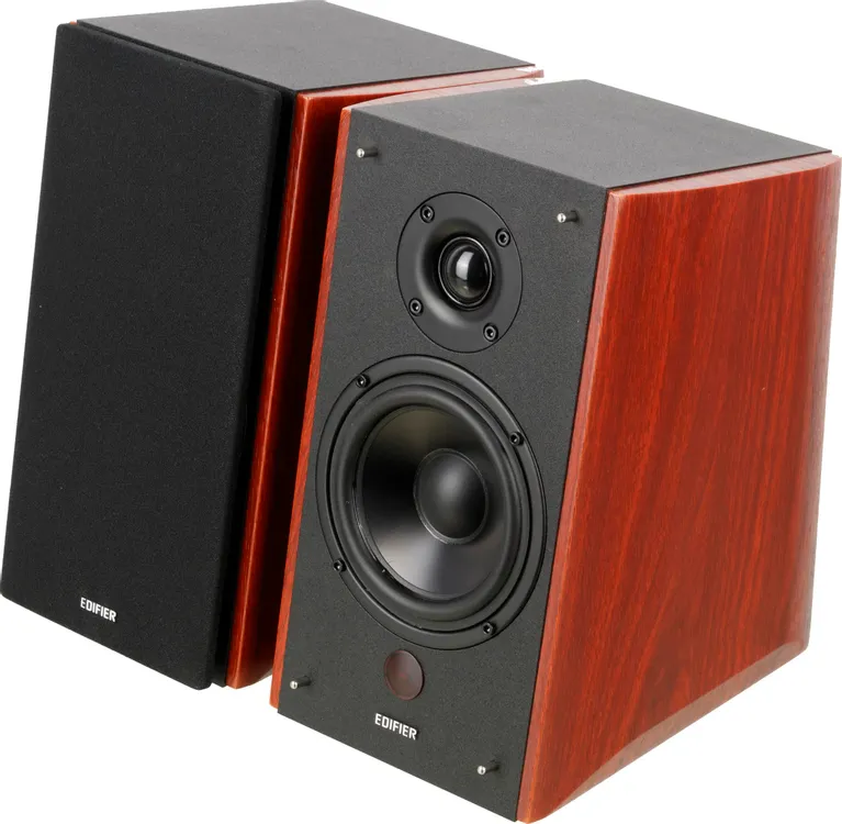 Акустическая система 2.0 Edifier R2000DB (Brown); 120 Вт; 50 - 20 000 Гц; MDF; BT; беспроводной пульт ДУ; S/PDIF (optical); регулятор на задней панели