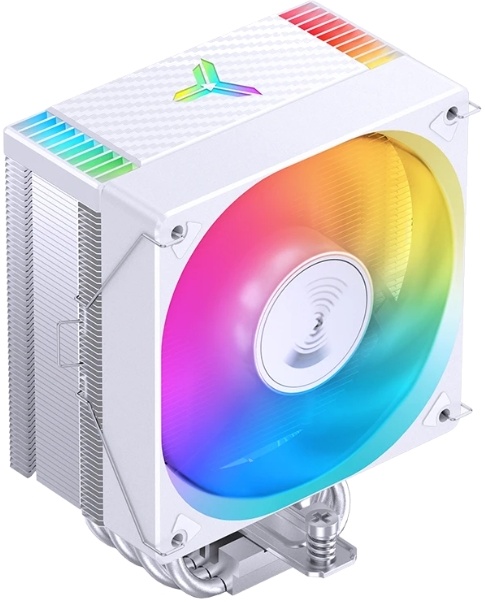 Кулер для процессора 120 мм JONSBO CR-1000 MAX ARGB White, 1x120 мм, 4 pin, ARGB , 600-1500 об/мин, белый, 230 Вт, 32 дБ, 6 трубок