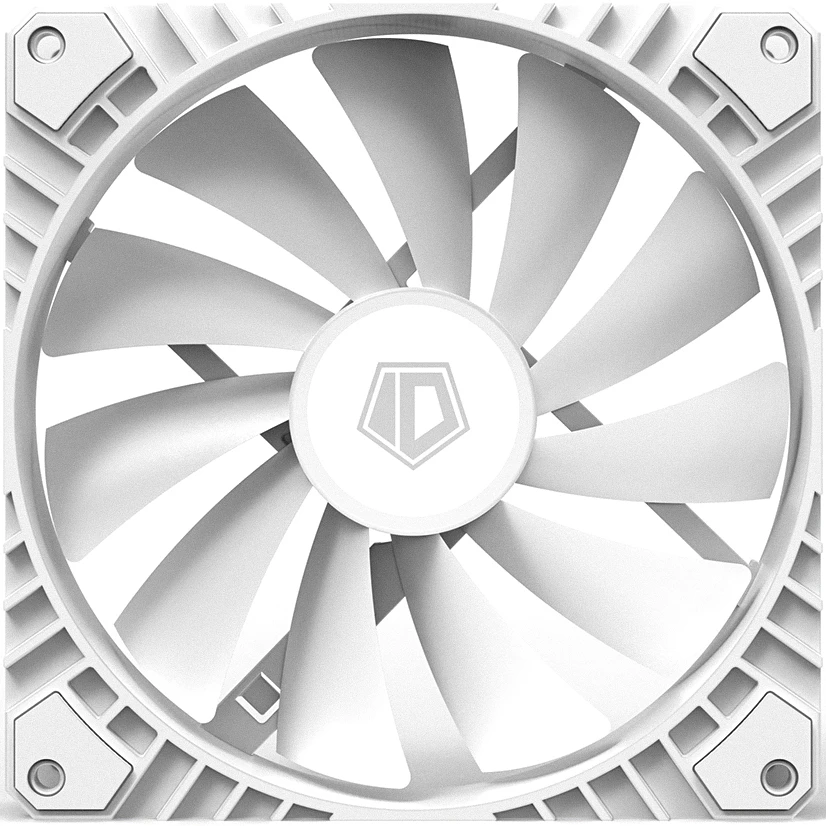 Вентилятор 140 мм ID-Cooling WF-14025-XT WHITE V2***; 4-pin; 800 - 1600 об/мин; 32,56 дБ; пластик