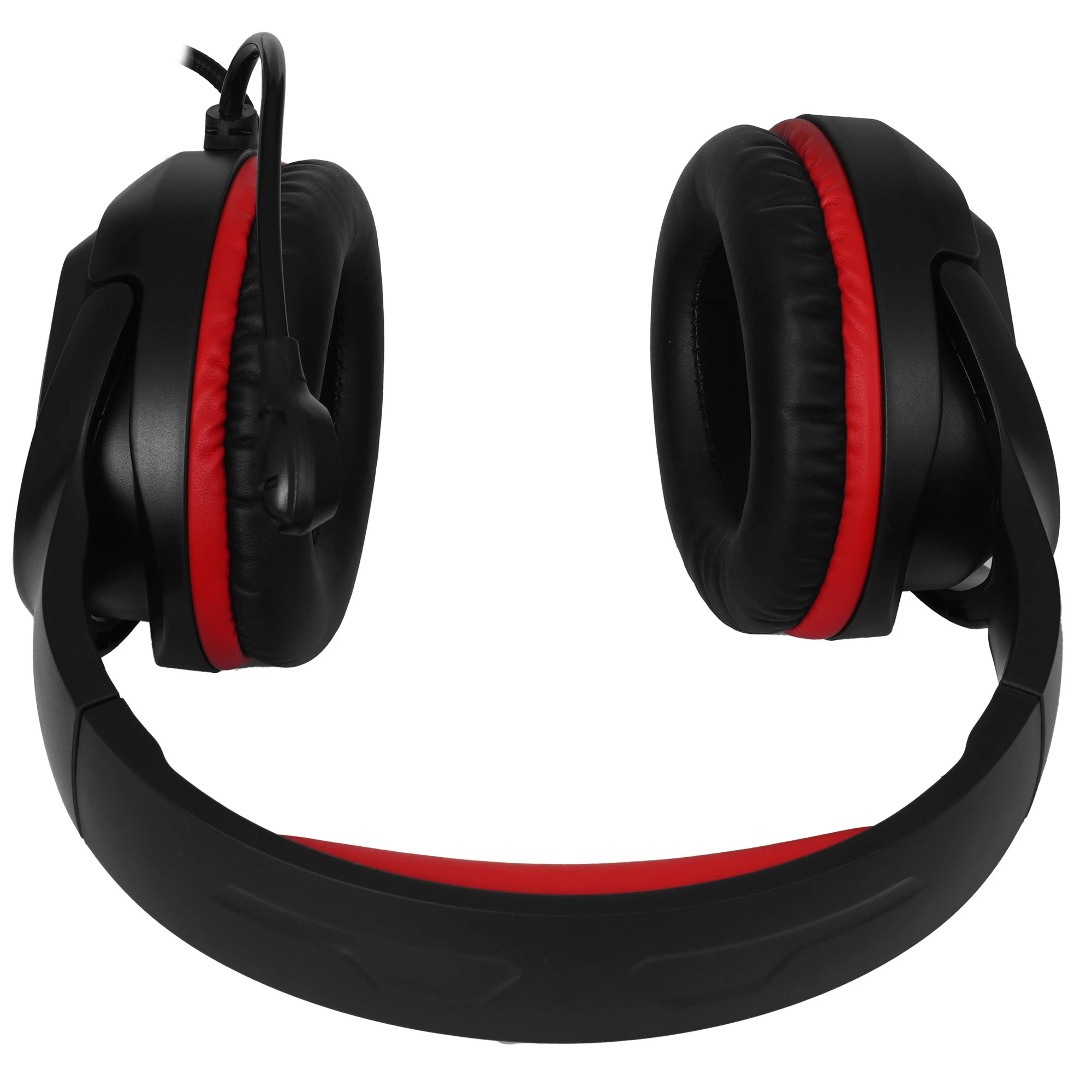 Гарнитура игровая Jet.A PANTEON GHP-260 Black-Red; оголовье; 20 - 20 000 Гц; 32 Ом; 2,0 м; микрофон; регулятор громкости; 2 x 3,5 мм (mini jack)+USB (