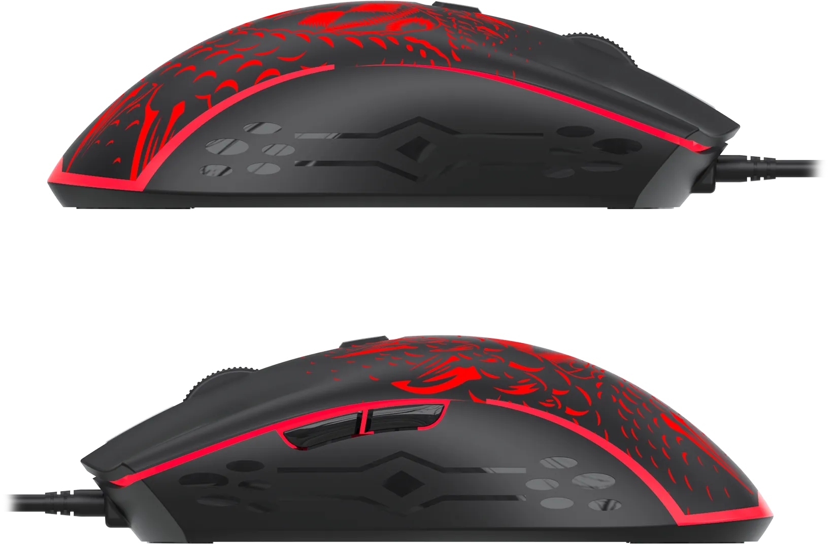 Мышь игровая Jet.A PANTEON LS72 Black (101)***; USB; оптический; 400-7200 dpi; 6 кнопок; колесо прок