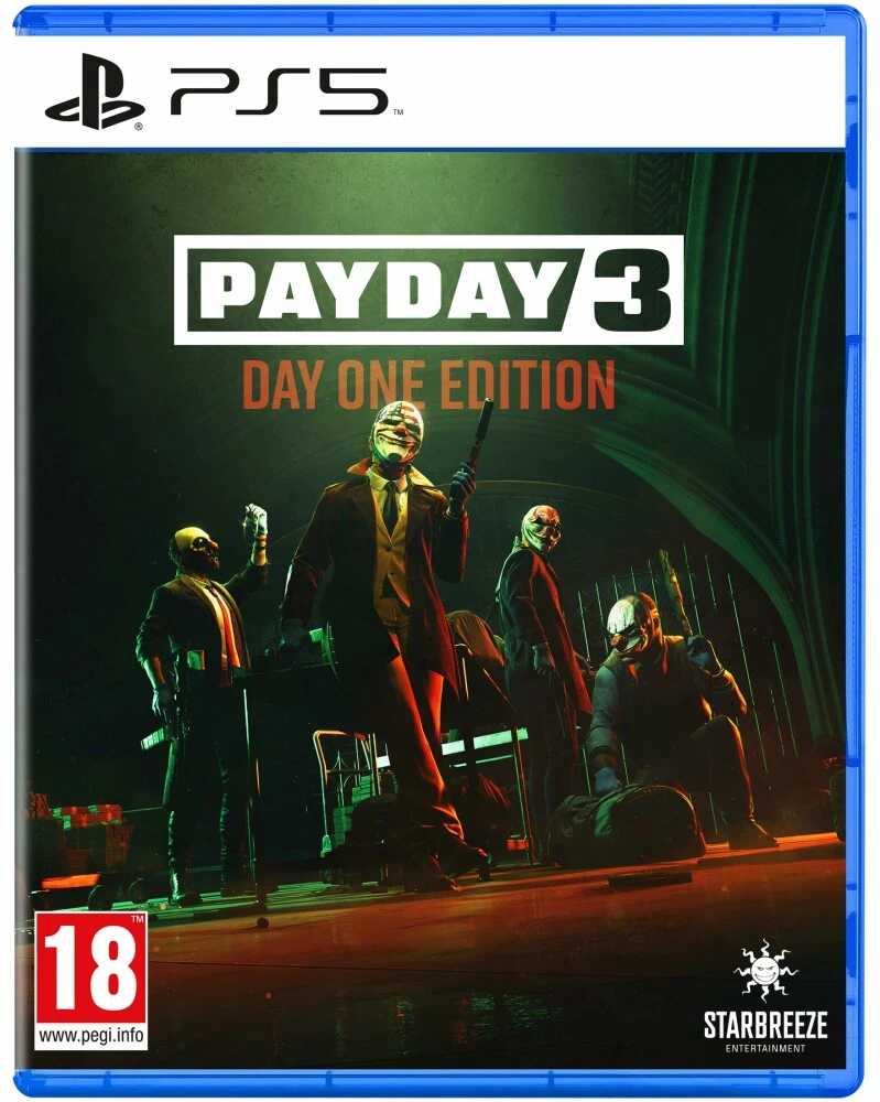 Диск игровой Sony PS5 Payday 3