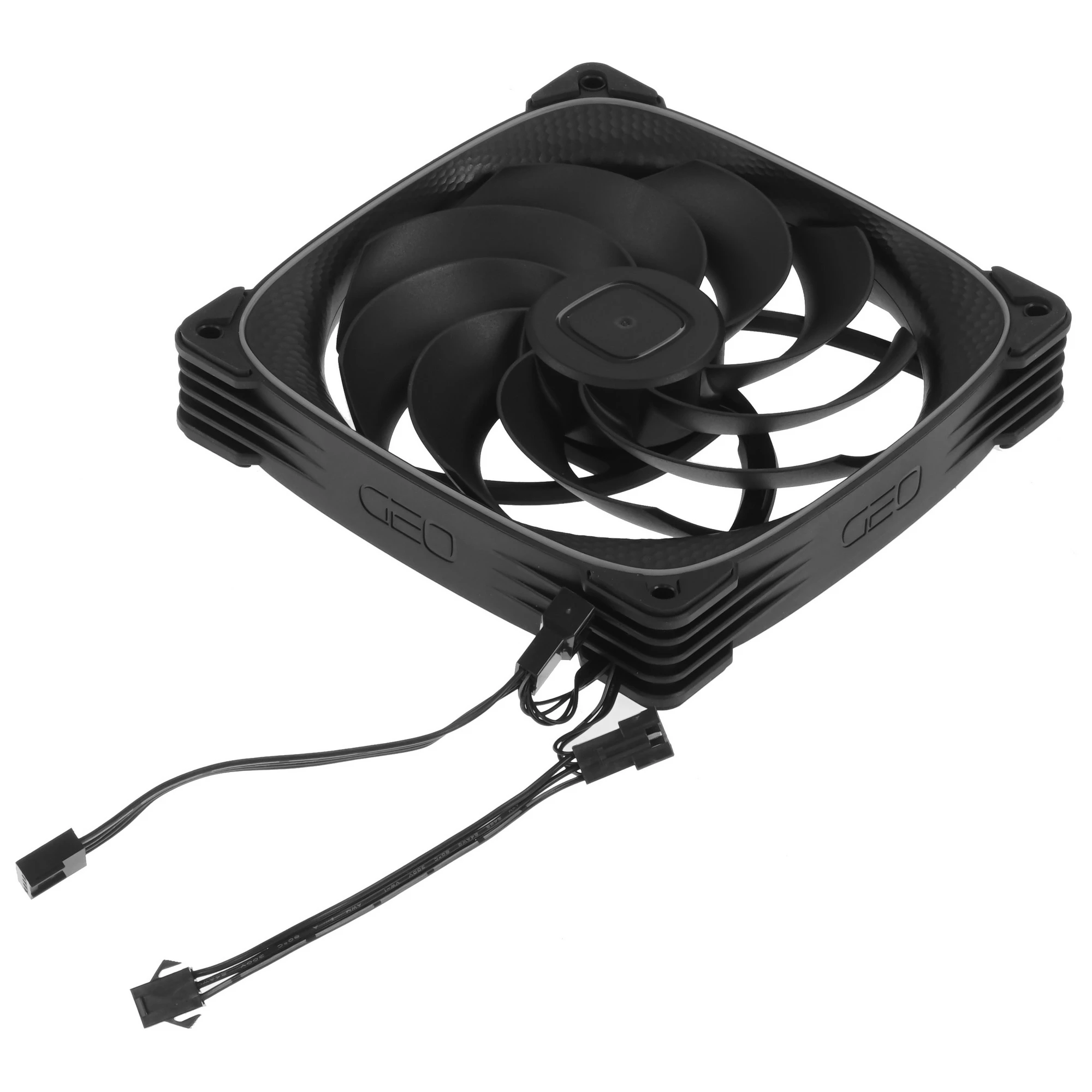 Вентилятор 140 мм Geometric Future комплкект Squama 2503RB-14 Reverse Triple Pack (1F2503R314000); 4-pin(PWM)+3-pin(ARGB); 800-2100 об/мин; 34,2 дБ; п