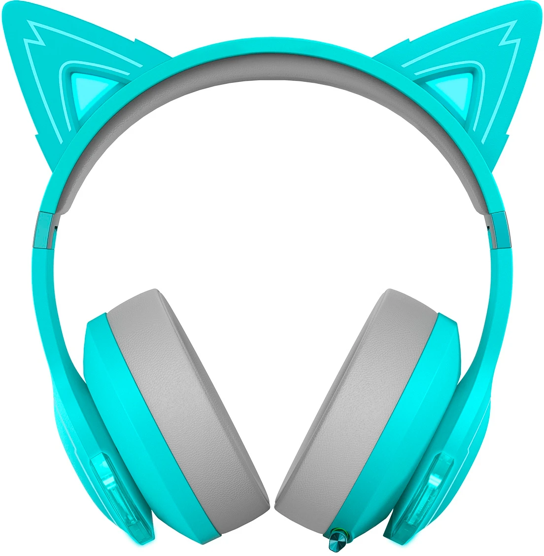 Гарнитура беспроводная Edifier G5BT CAT (G5BT CAT TURQUOISE); накладные; bluetooth; оголовье; 20 - 40 000 Гц; 32 Ом; встроенный микрофон; регулятор