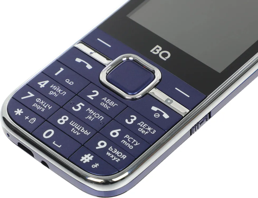 Мобильный телефон BQ ART XL+ Blue (BQ-2838***); 2,8"; TFT; 32 МБ; 32 МБ; 0.08 Мп; Dual Sim; моноблок