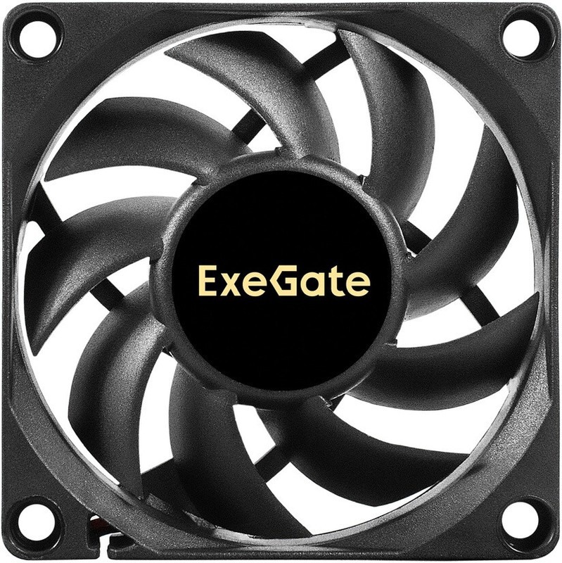 Вентилятор 70 мм ExeGate (EX297039RUS); 3-pin; 3000 об/мин; 20.4 CFM; 27 дБ