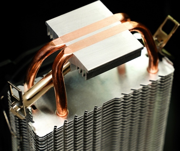 Кулер для процессора 92 мм JONSBO CR-1200E (CR-1200E), 1x92 мм, 4 pin, 2300 об/мин, черный, 95 Вт, 30.5 дБ, 2 трубки, алюминий, медь
