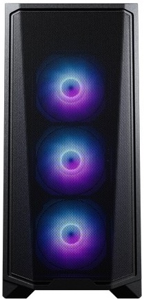 Корпус PHANTEKS Eclipse G370A Black (PH-EC370GA_DBK01); E-ATX; Midi-Tower; без БП; сталь; 1x3.5" int.; 3 х 120 мм; 1 x USB 3.0/1 x Type C/1 x Mic+Aud;