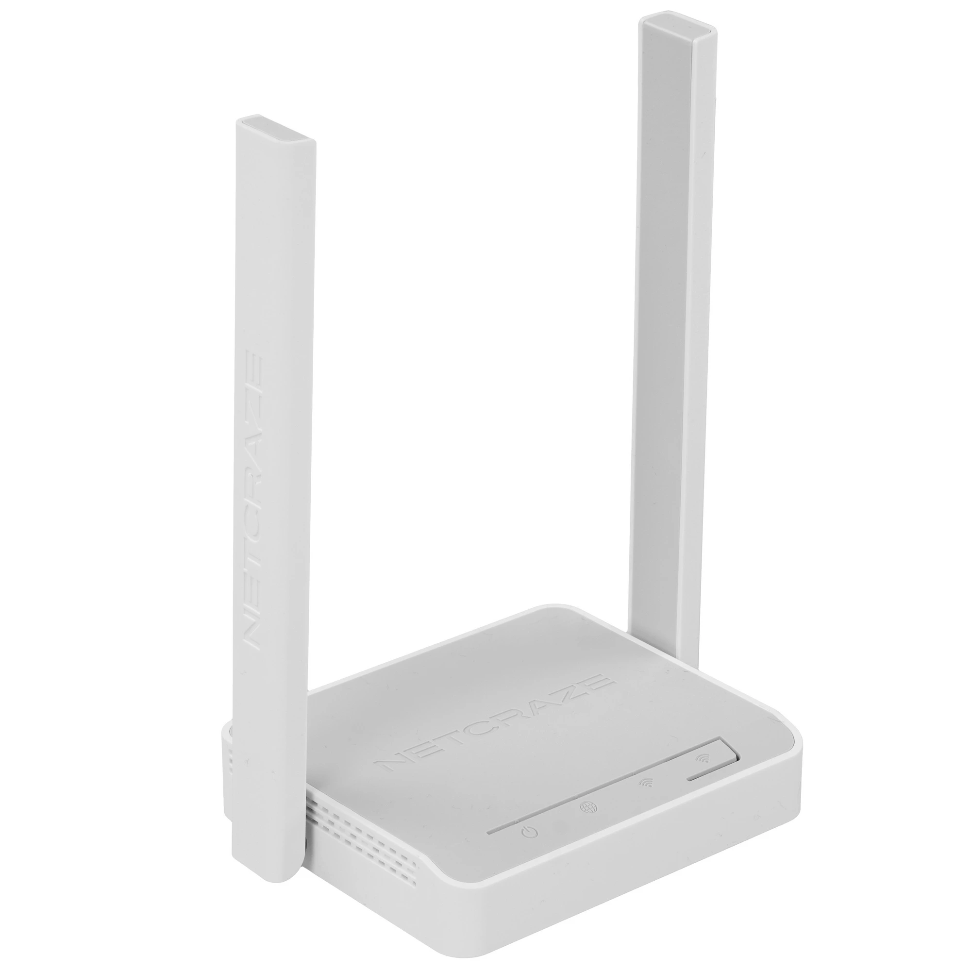 Роутер NETCRAZE Start N300 (NC-1112); 300 Мбит/сек; 3xLAN 100 Мбит/с; 1xWAN 100 Мбит/с; 2 ant