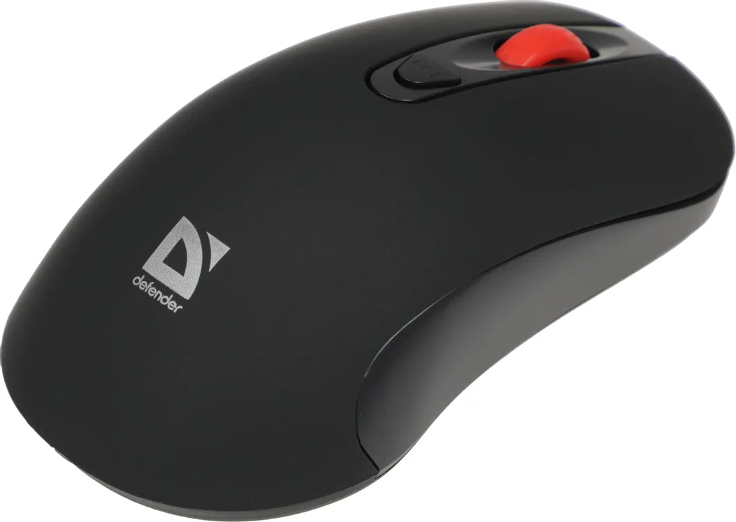 Мышь беспроводная Defender NEXUS MS-195 (52195***); USB; оптический; 800/1000/1600; 4 кнопки; колесо