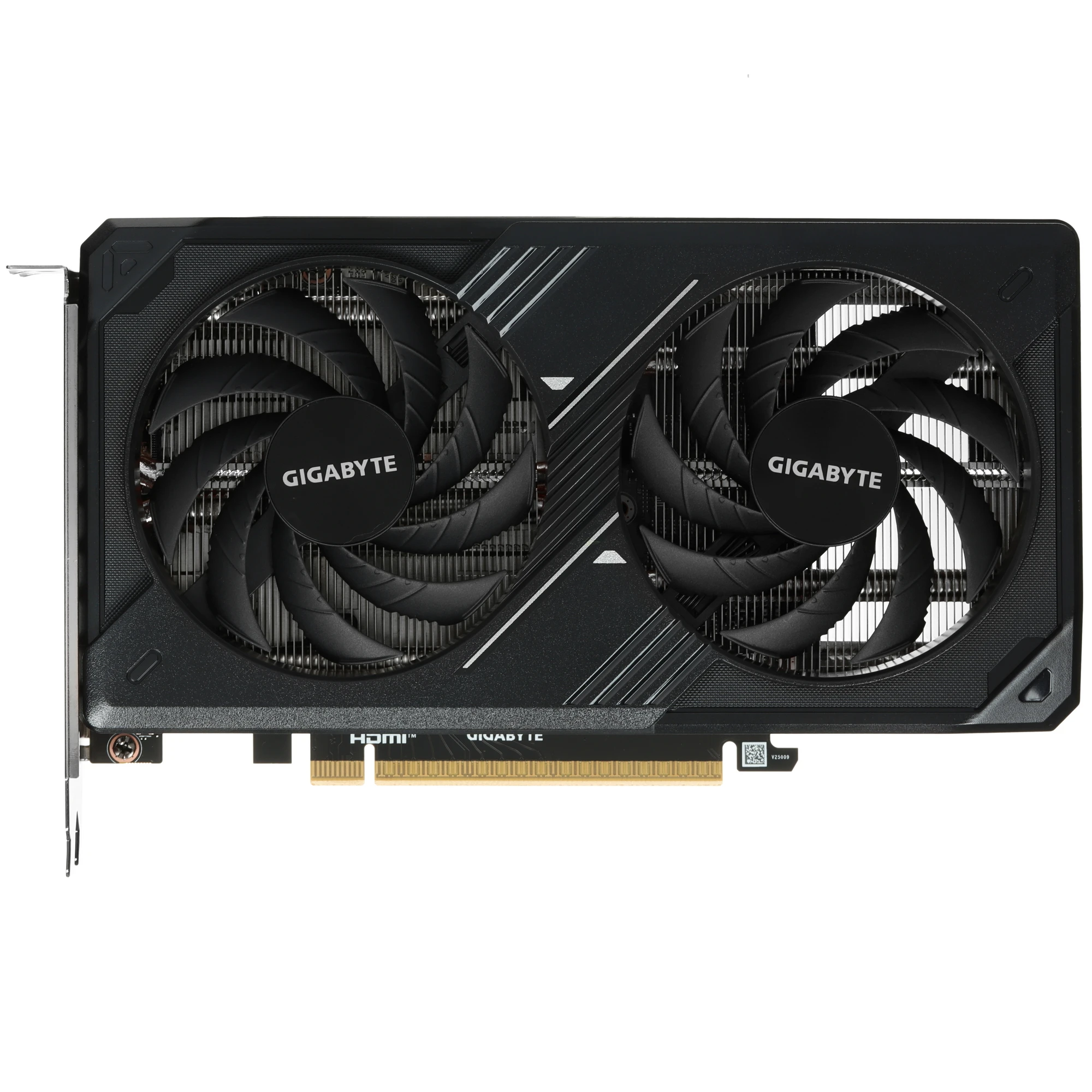 Видеокарта Nvidia GeForce RTX 5060 8 ГБ GDDR7 Gigabyte WINDFORCE MAX OC (GV-N5060WF2MAX OC-8GD); 2280-2512 МГц; 28 ГГц; 128 бит; 1xHDMI; 3xDP; кулер;