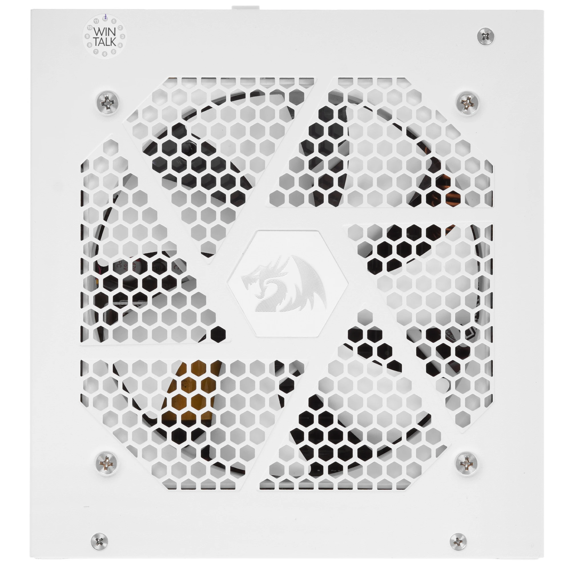 Блок питания 1300 Вт Redragon RGPS-1300W White 12VHPWR (71814); 1x24 pin; 2x8(4+4) pin; 12xSata; 4xMolex; 4x6+2-pin PCI-E; 80+ Platinum; отстегивающие