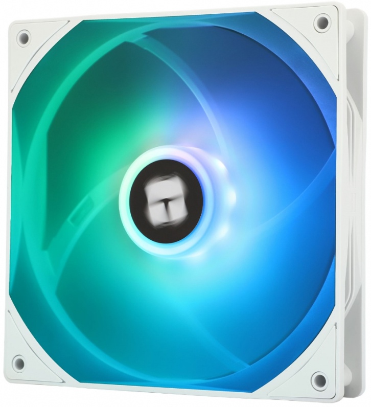 Вентилятор 140 мм Thermalright TL-C14CW-S ARGB White; 4-pin(PWM)+3-pin(ARGB); 1500 об/мин; 26,4 дБ; пластик; ARGB