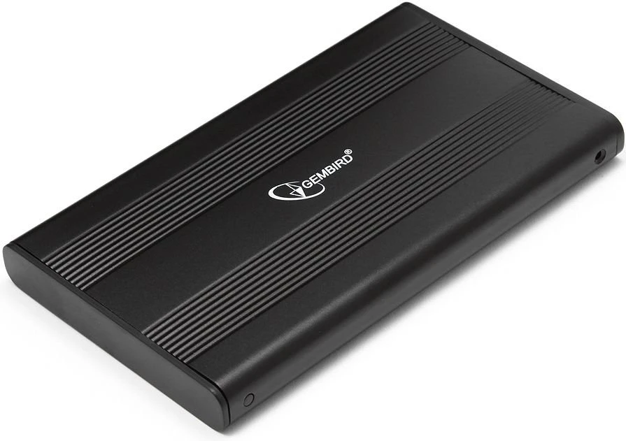 Внешний карман для HDD 2,5" Gembird (EE2-U3S-5); USB 3.0; металл+пластик; черный