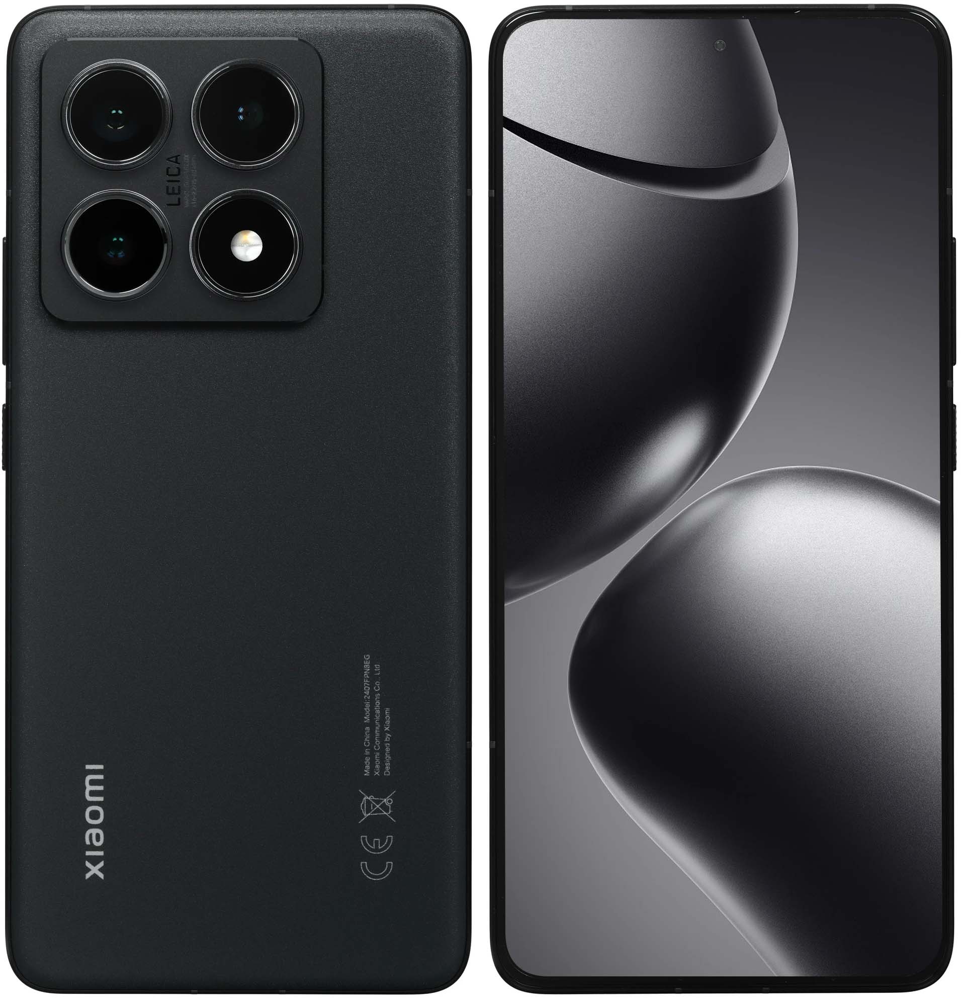 Смартфон Xiaomi 14T Pro 12/512Gb Titan Black;  6.67" AMOLED 144Гц; 2712x1220; Dimensity 9300+ 8 ядер 3,4Гц; 12Гб/512Гб; 50+50+12Мп/32Мп BT5.4; WiFi 80