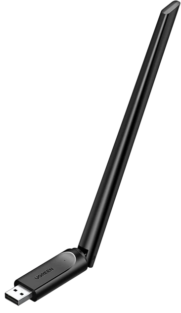 Адаптер Bluetooth 5.4 внешний Ugreen CM845 (75109); 802.11b/g/n/ax; внешняя; чёрный