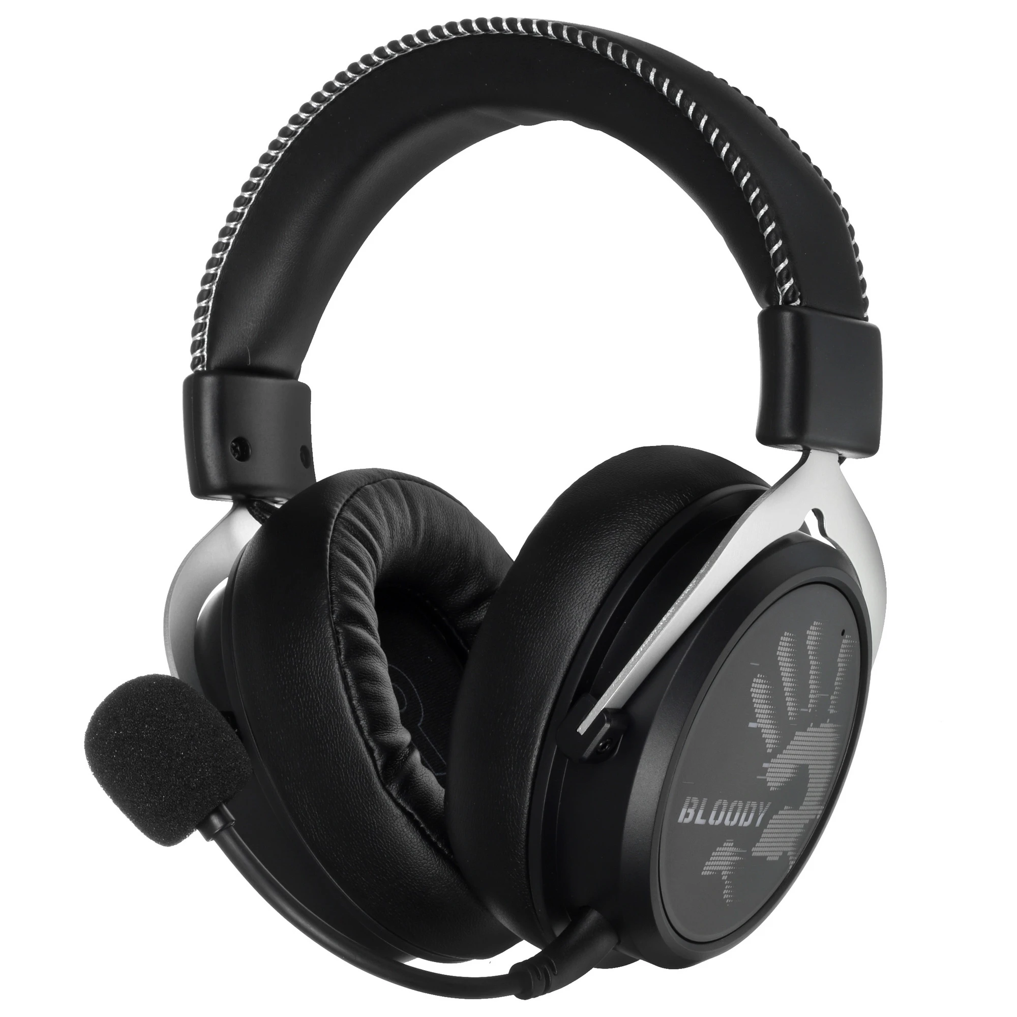Гарнитура беспроводная A4Tech Bloody MR590 (MR590 + WIRED/SPORT BLACK***); накладные; Bluetooth/2.4 Ггц; оголовье; 20 - 20 000 Гц; 16 Ом; микрофон; ре