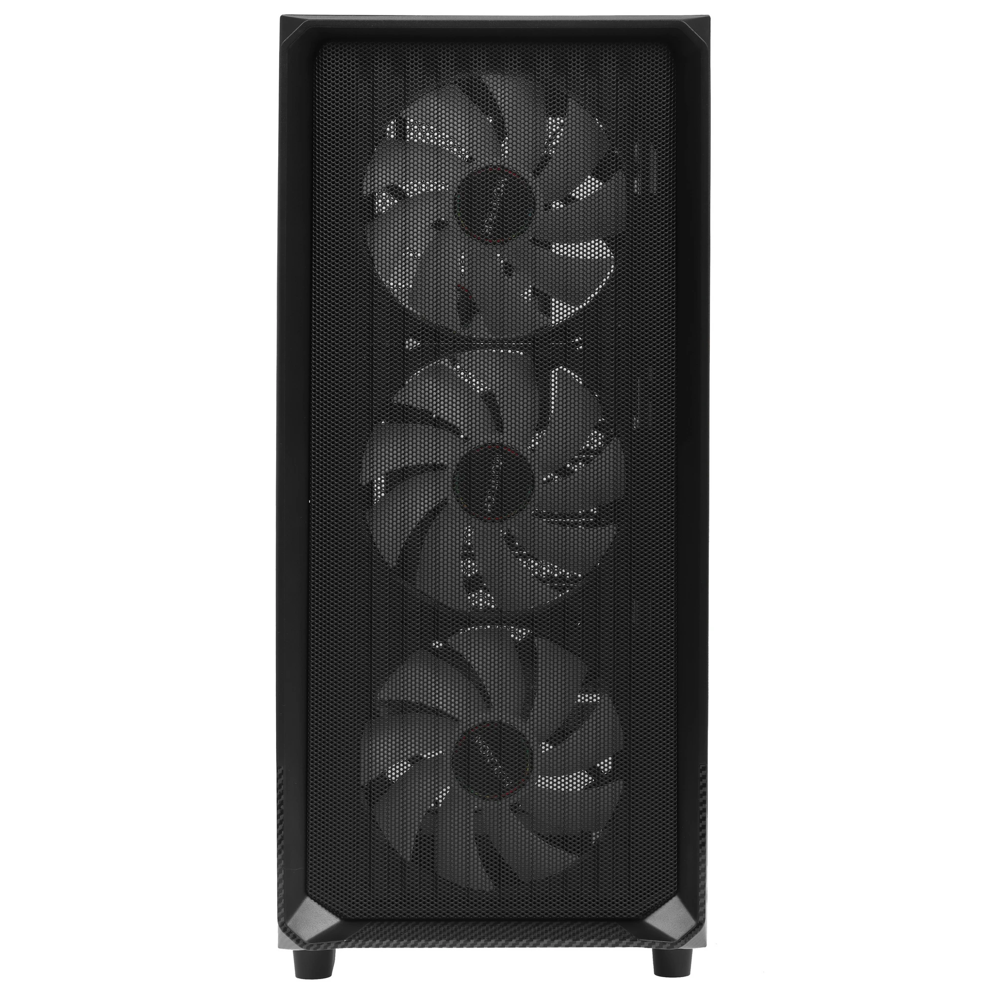 Корпус MONTECH X5 Black; E-ATX; Midi-Tower; без БП; сталь; 2x3.5" int.; 3х140 мм; 1x120 мм; 1xUSB 2.0/1xUSB 3.0/1xType C; Mic/Audio; черный
