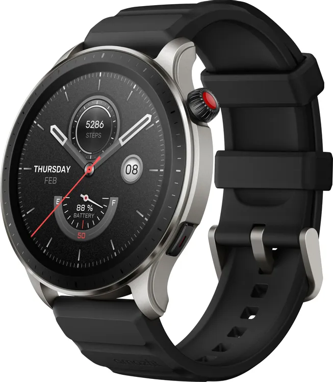 Умные часы AMAZFIT GTR 4 Gray; 1,43"; Bluetooth 5.0, Wi-Fi 2.4ГГц; Пульсометр, барометр, датчик осве