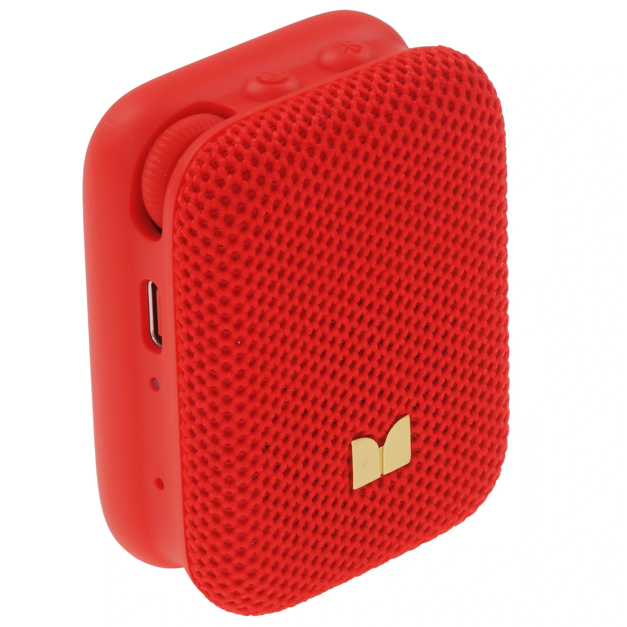 Акустика портативная MONSTER Atomic Atom Red (MS6213025), 3 Вт, 5.4, 400 мА/ч , IPX5, 82 г, красный