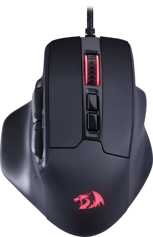 Мышь игровая Redragon Bullseye (71164***); USB; оптический; 200 - 12400 dpi; 7 кнопок; колесо-кнопка