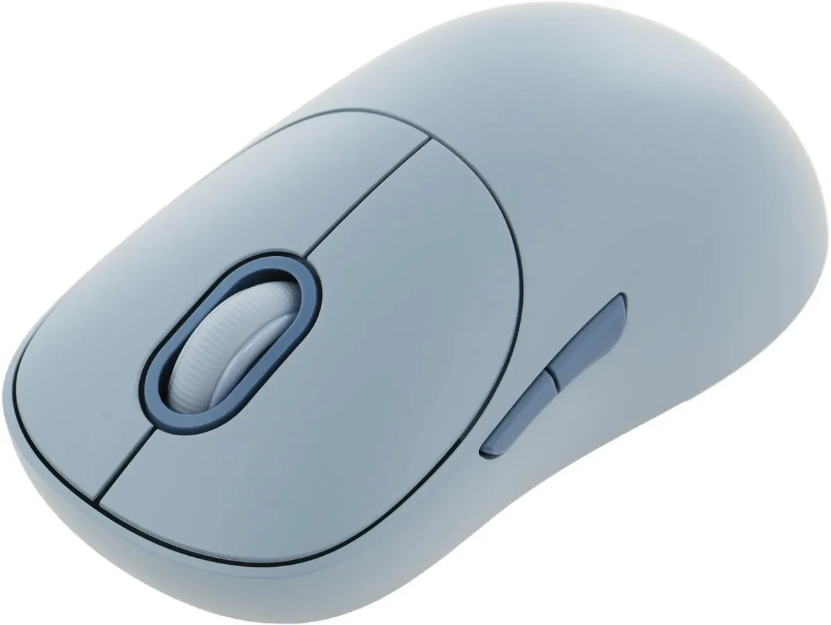 Мышь беспроводная Xiaomi Wireless Mouse 3 Blue (XMWXSB03YM); Bluetooth/2.4 Ггц; USB; 1200 dpi; 5 кно