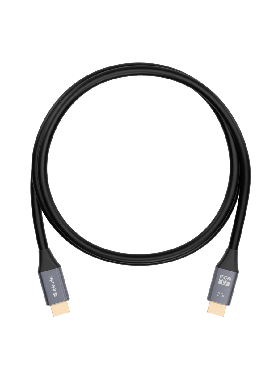 Кабель DisplayPort -> DisplayPort  Defender (87015); 1.4v; 8K@60Hz(DSC); 2 м; пакет