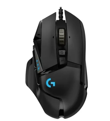 Мышь игровая Logitech G502 HERO (9910-005470); USB; оптический; 25600 dpi; 11 кнопок; колесо-кнопка; доп. грузы