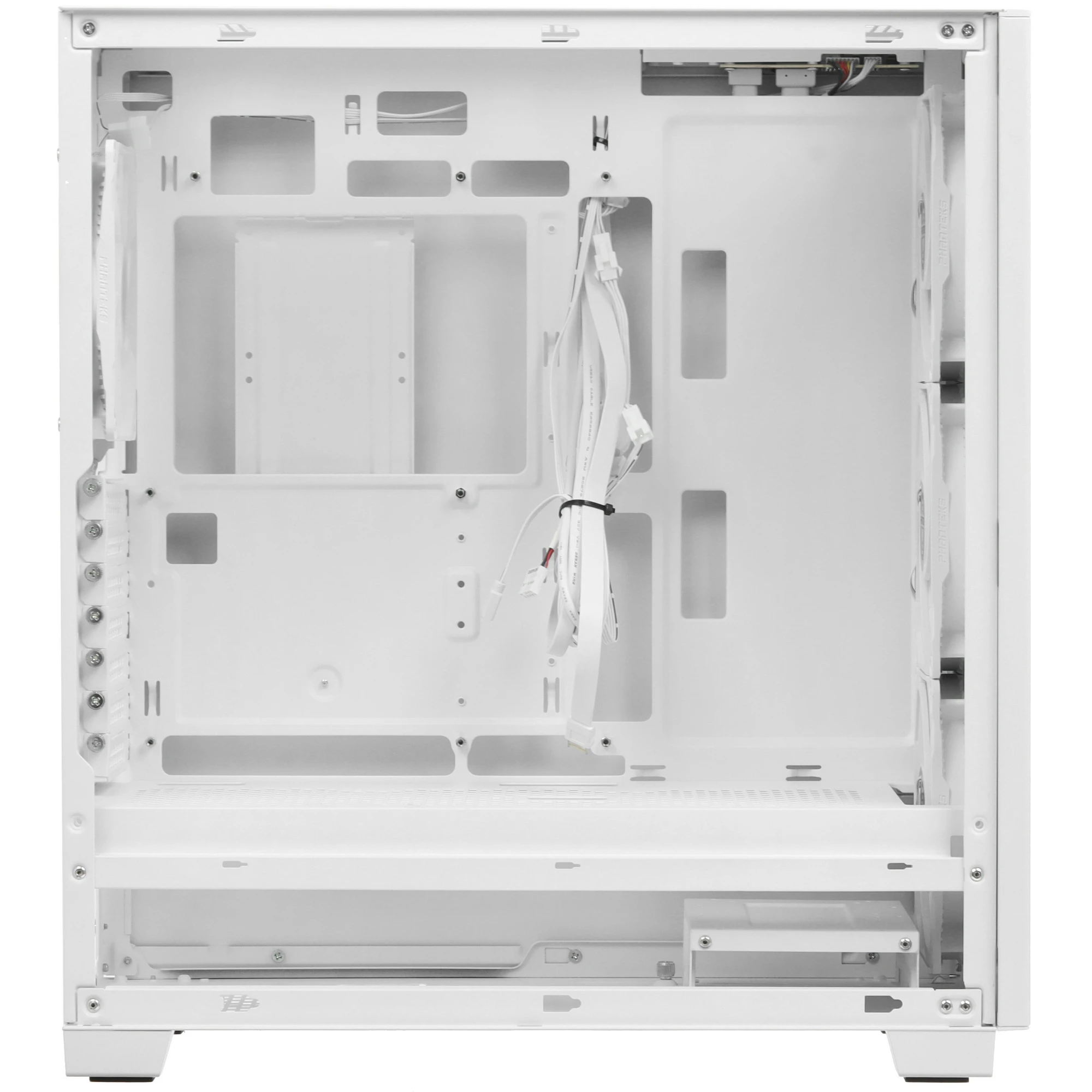 Корпус PHANTEKS 523 XT Pro Ultra Matte White (PH-XT523P1_DWT01R); EATX; Midi-Tower; без БП; сталь; 2x3.5" int.; 4 х 140 мм; 1 x USB 3.X/1 x Type C/1 x