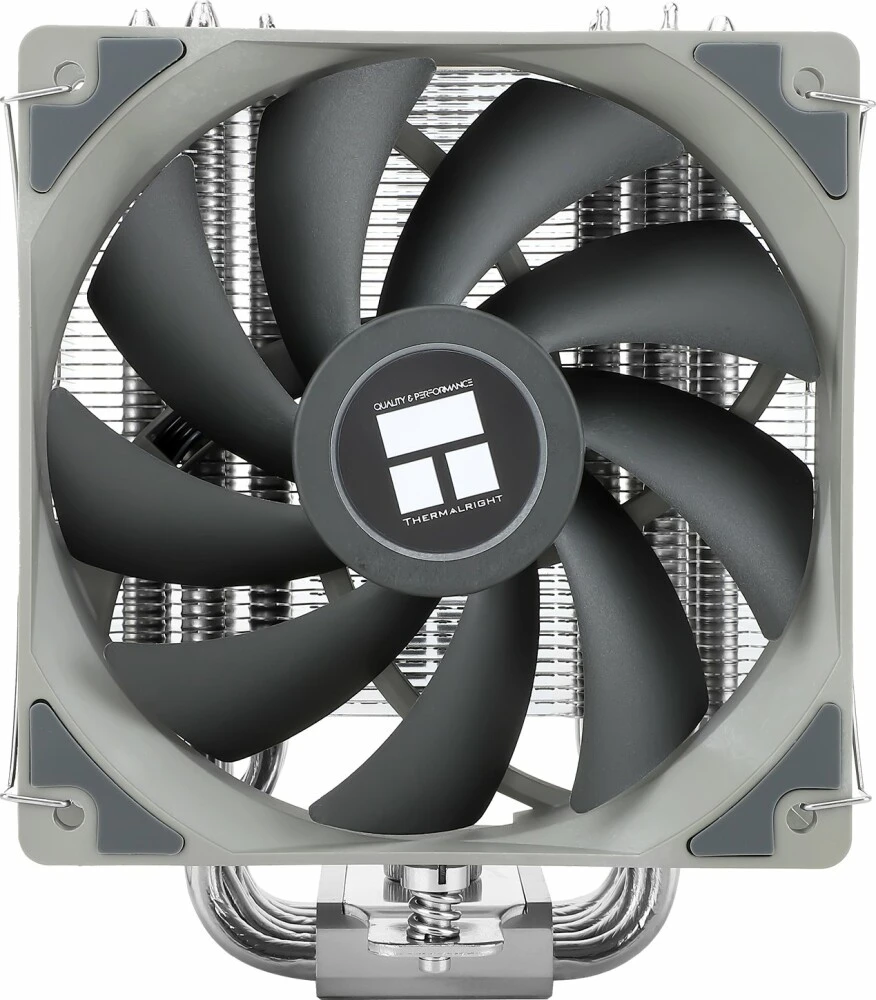 Кулер для процессора 120 мм Thermalright Burst Assassin 120 (BA120), 1x120 мм, 4 pin, 1550 об/мин, серый, 245 Вт, 25.6 дБ, 6 трубок, алюминий, медь