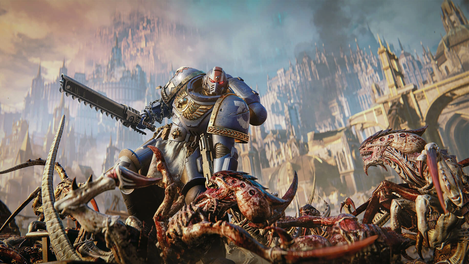 Диск игровой Sony PS5 Warhammer 40 000:Space Marine 2