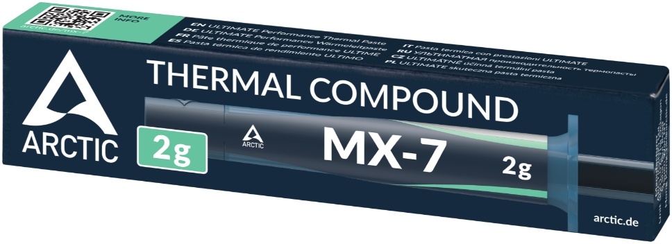 Термопаста Arctic Cooling MX-7 (ACTCP00089A); шприц; серая; 2 г