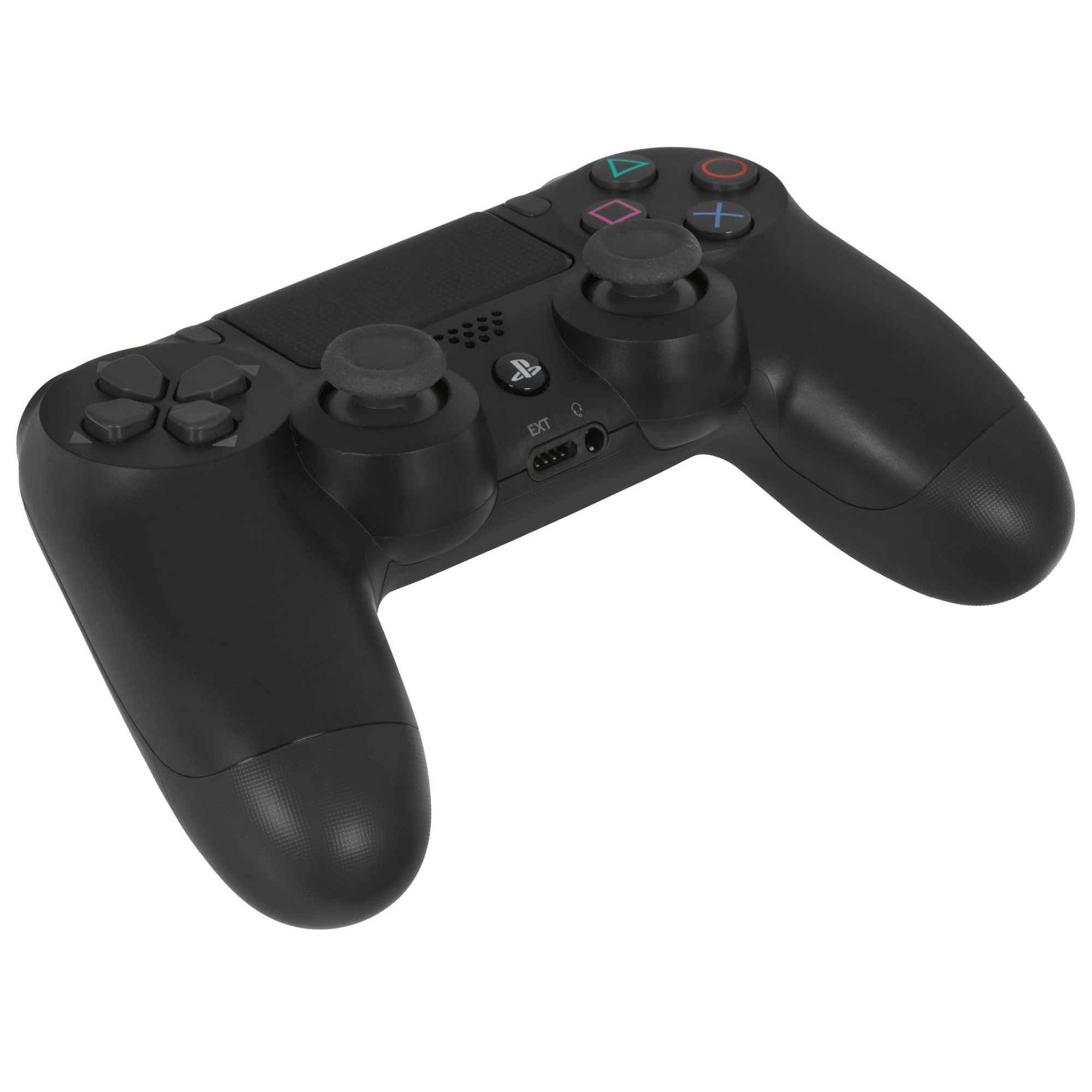 Геймпад беспроводной Sony PlayStation DualShock4 (CUH-ZCT2E); PS4; 2 мини-джойстика; обратная связь; аккумулятор; чёрный