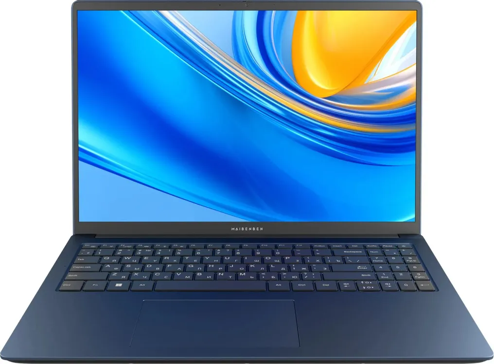Ноутбук 16" Maibenben M657 (M6571SG0LURE3); 1920x1080 IPS 60 Гц; AMD Ryzen 7 5825U; 16 Гб/1 Тб;  AMD Radeon Graphics; ; NO OS; 45.6 Вт*ч; 1,8 кг; сини