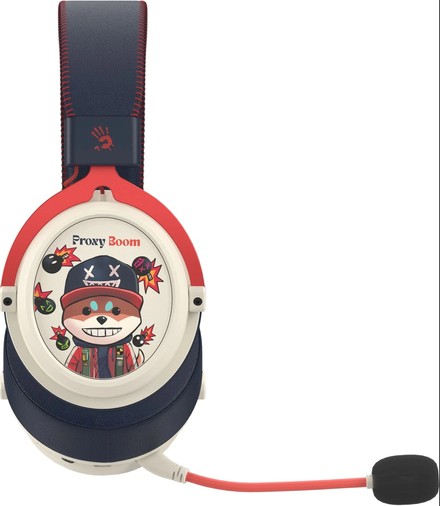Гарнитура беспроводная A4Tech Bloody MR595 Proxy Boom (MR595 Proxy Boom***); накладные; Bluetooth/2.