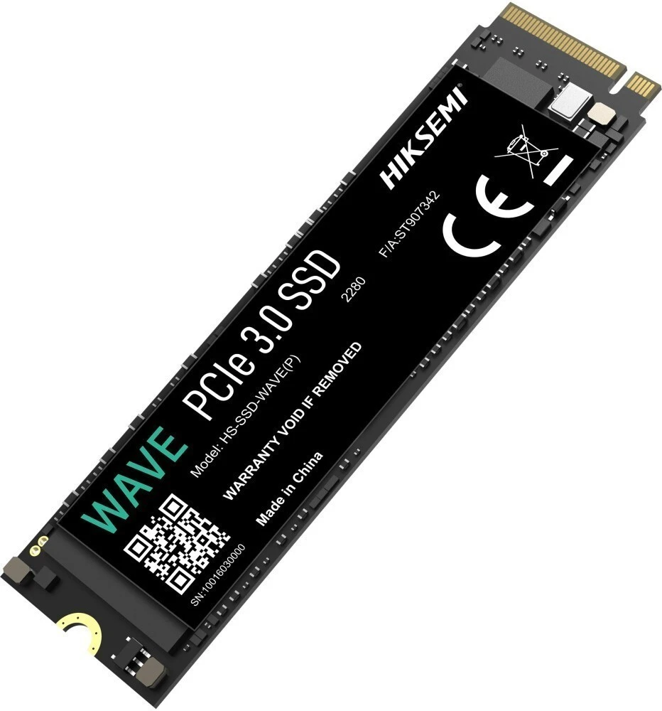 Накопитель SSD 256 ГБ Hikvision HS-SSD-WAVE(P) 256G; M.2 (2280); 2280Мб/с -  1800Mб/с; PCI-E 4x; RET