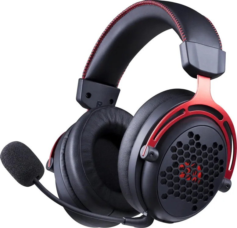Гарнитура беспроводная Redragon Diomedes Pro (72264); игровая; Bluetooth/2.4 Ггц; оголовье; 20 - 20 кГц; 64 Ом; съемный микрофон с шумоподавлением; ре