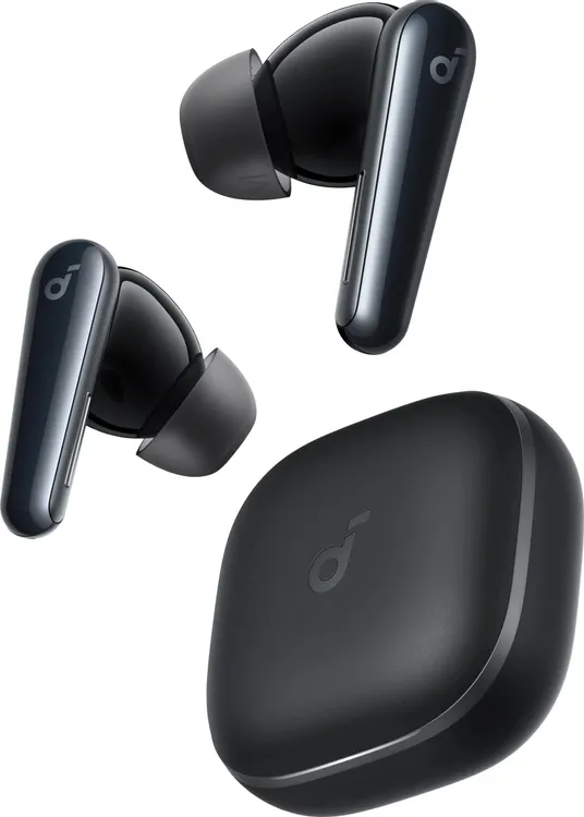 Гарнитура беспроводная Soundcore Liberty 5 Black, (A3957G11), внутриканальные, без крепления, 5.4, IP55, черный