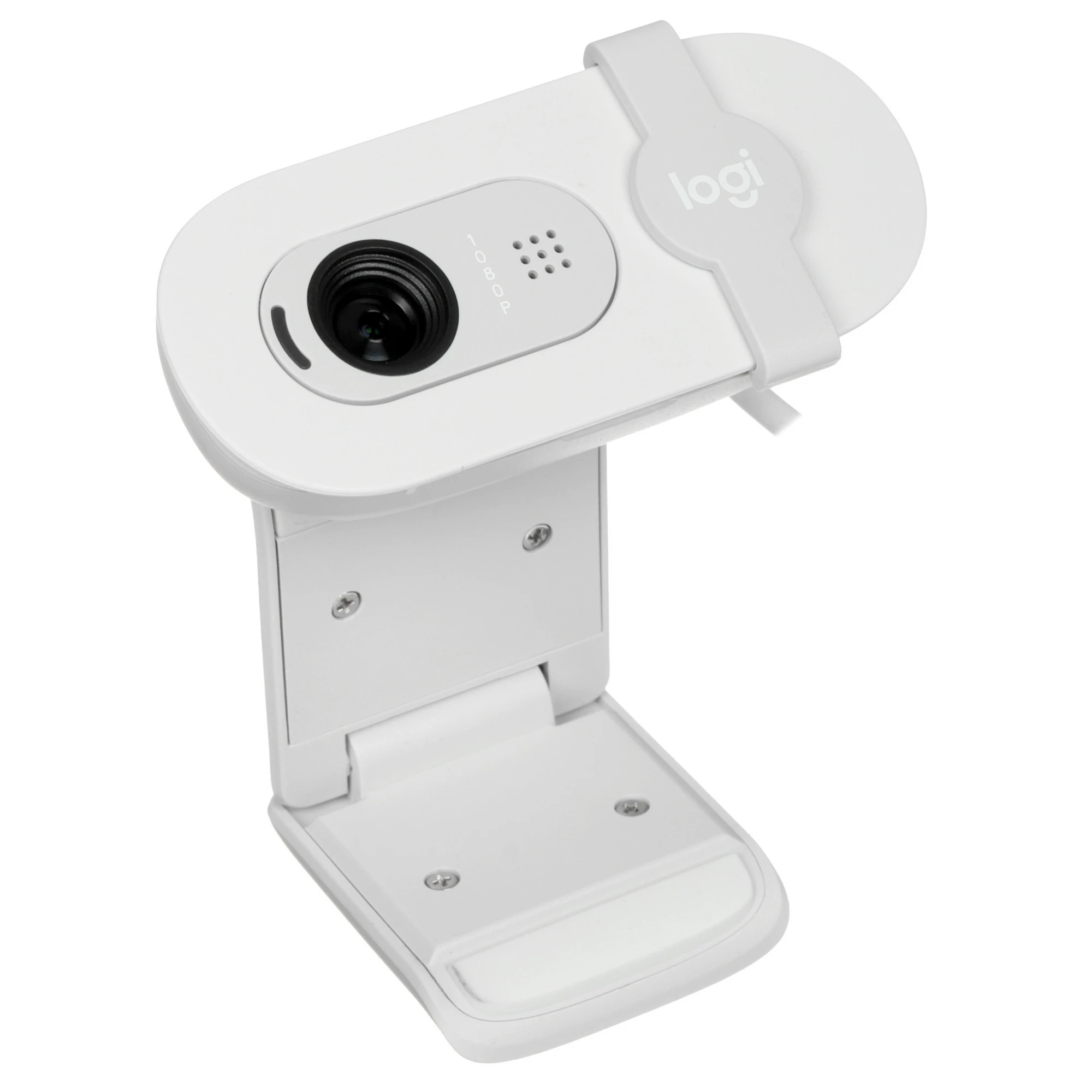 Веб-камера Logitech Brio 100 Graphite (960-001585); 1920 х 1080; USB 2.0; микрофон; универсальное крепление; 1,5 м; черный