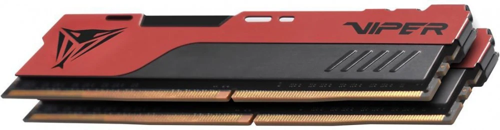 Модуль памяти DDR4 16 ГБ (2x8 Гб) Patriot Viper Elite II (PVE2416G400C0K); 4000 МГц; радиаторы; RET