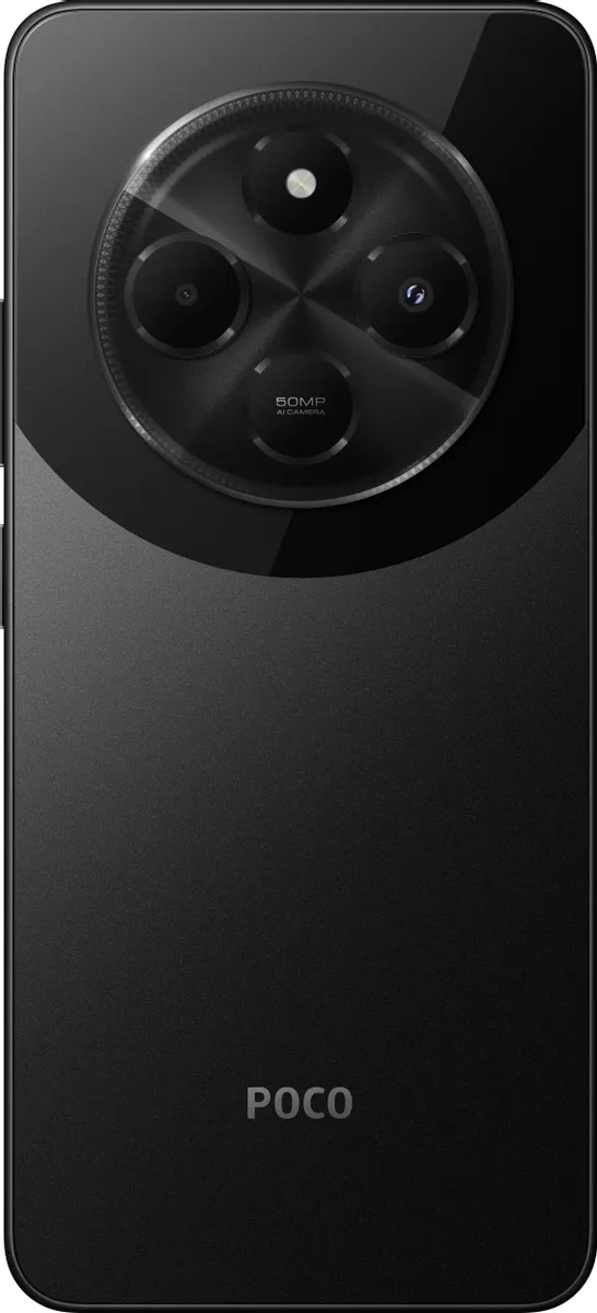 Смартфон POCO C75 8/256 Гб Black; 6,88"; IPS 120Hz; MTHelio G81 Ultra 8-Core, 2 ГГц; 50M+0.08/13M; Dual Sim; BT 5.4; Wi-Fi 2.4 ГГц
