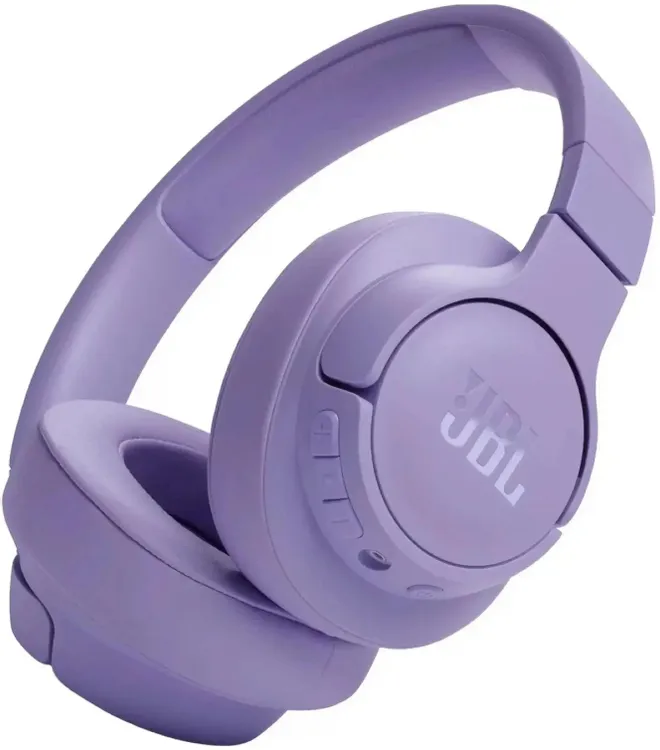 Гарнитура беспроводная JBL Tune 720 BT (JBLT720BTPUR***); накладные; bluetooth 5,3; оголовье; 20 - 2