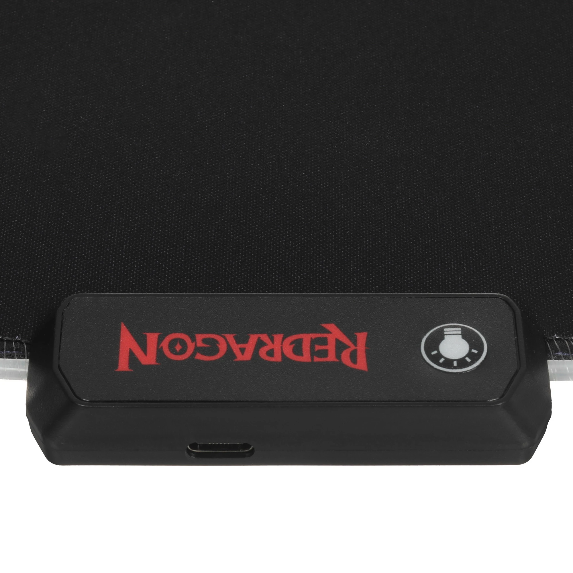 Коврик для мыши Redragon Neptune X (71762); ткань + резиновая основа; 800 х 300 х 4 мм; RGB подсветка; черный