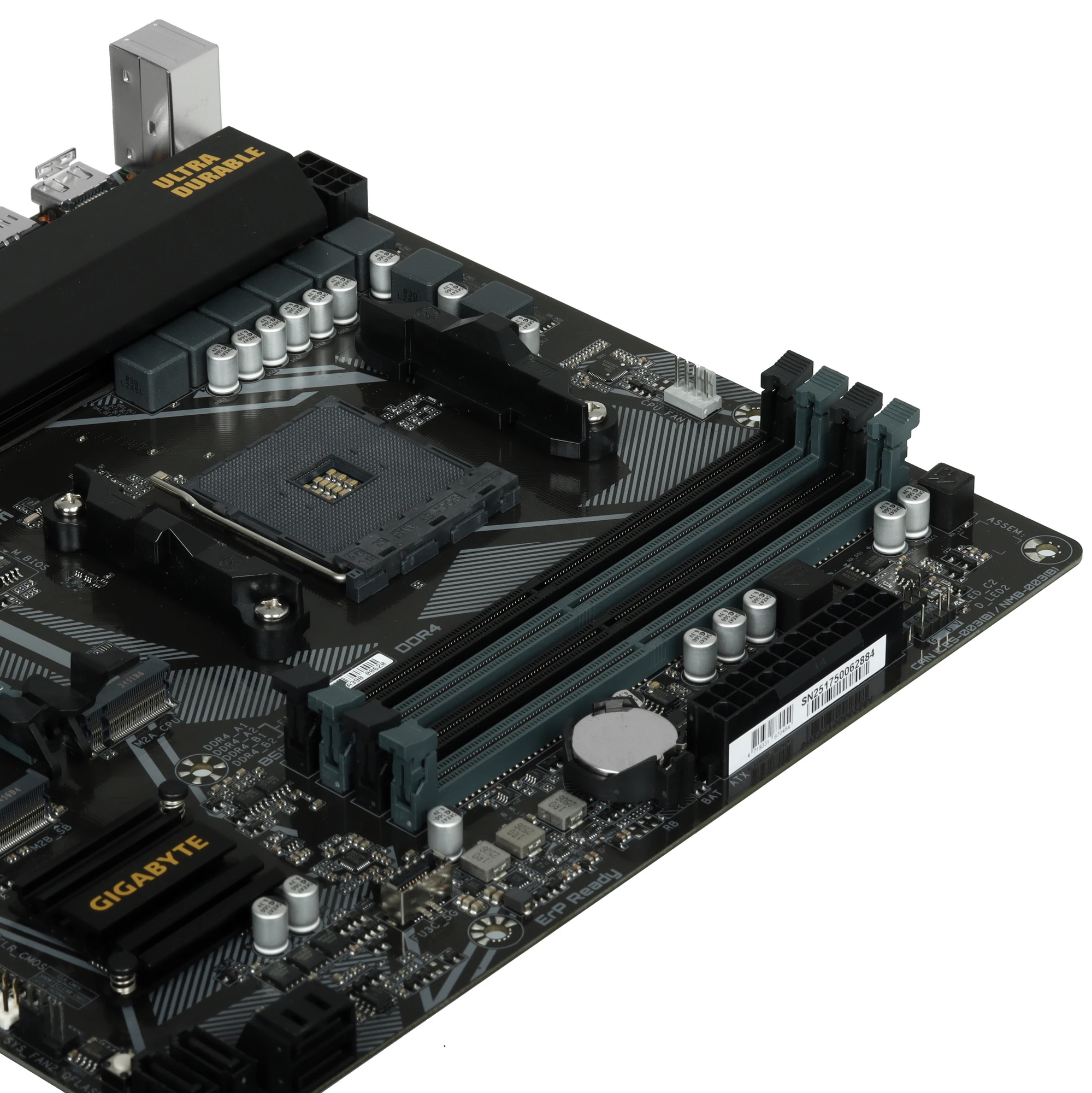 Материнская плата Gigabyte B550M DS3H R2; Socket AM4; mATX; AMD B550; 4хDDR4(3200); 2xPCI-E x16; 1xPCI-E x1; DVI; HDMI; 4(SATA 6Gb/s); Realtek 7.1 aud