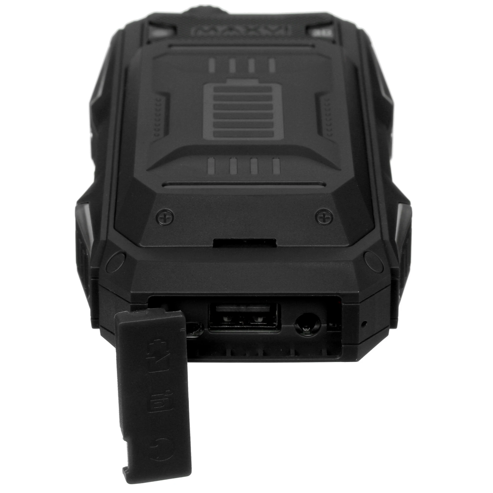 Мобильный телефон Maxvi P100 черный; 2.4"; TFT; 240x320; нет камеры; 32 Мб/32 Мб; 5 500 мА/ч