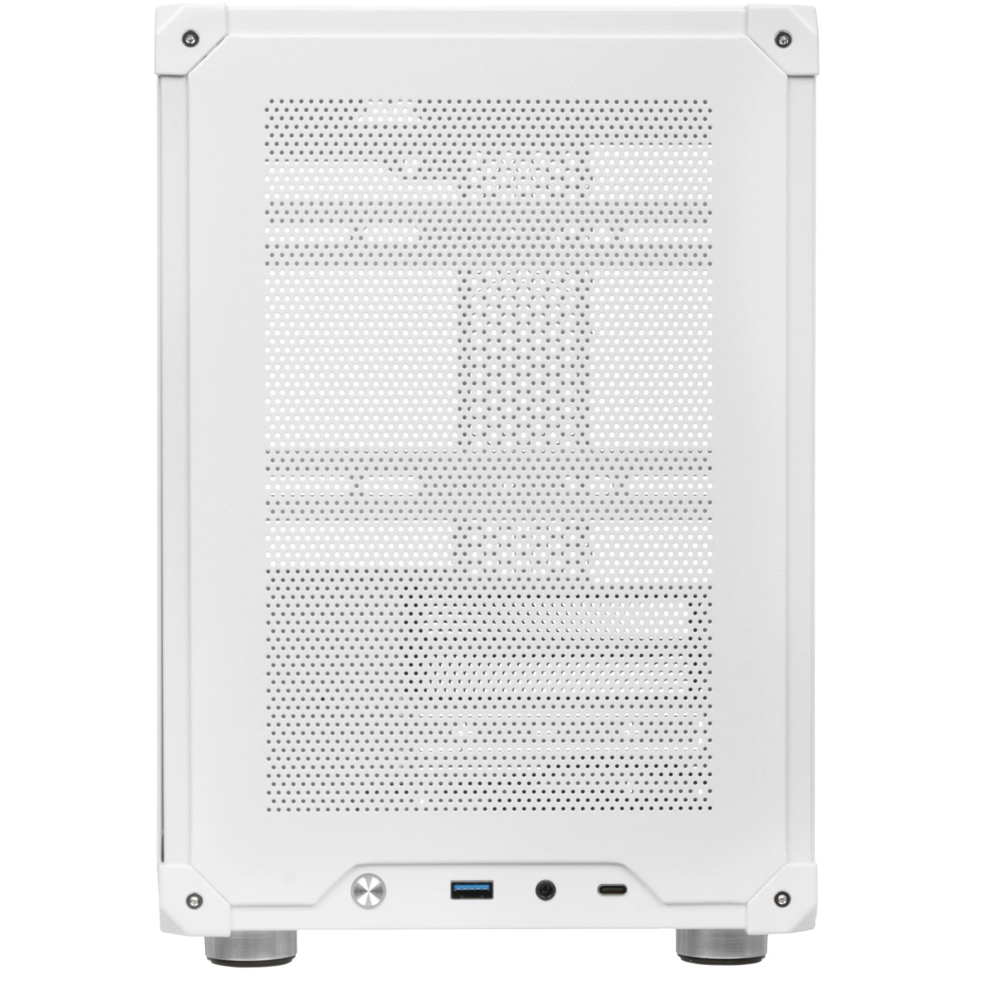 Корпус JONSBO C6 White; micro-ATX; Mini-Tower; без БП; сталь; 1xUSB 3.X; 1xUSB 3.X Type C; 1x jack 3.5 mm Mic/Aud; белый