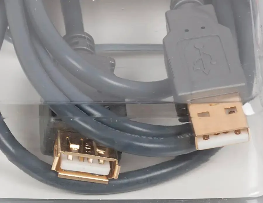 Кабель USB 2.0 AM/AF Sparks (SG1192); USB 2.0 Тип A; USB 2.0 Тип A; 1,8 м; черный